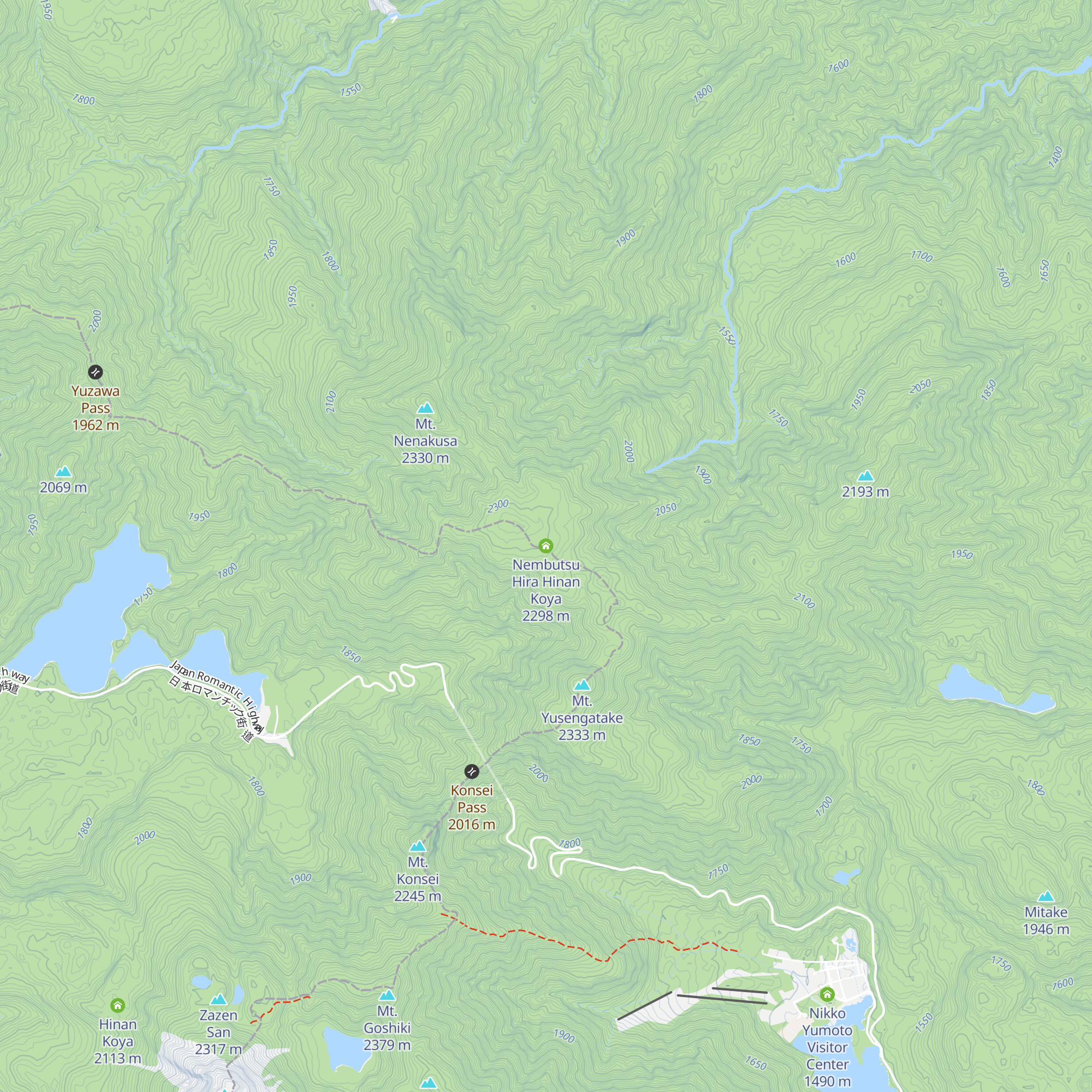 Nembutsu Hira Hinan Koya map