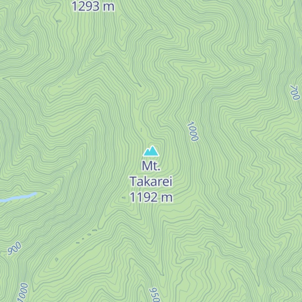 Map of Mt. Takarei