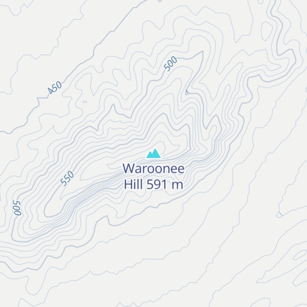Map of Waroonee Hill