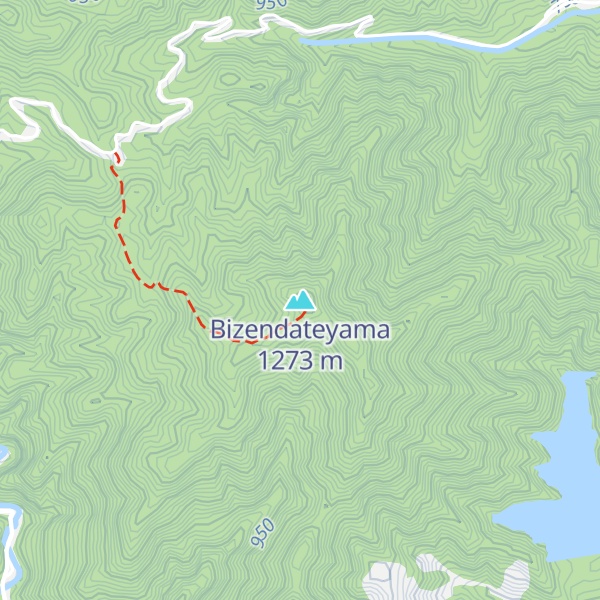 Map of Bizendateyama