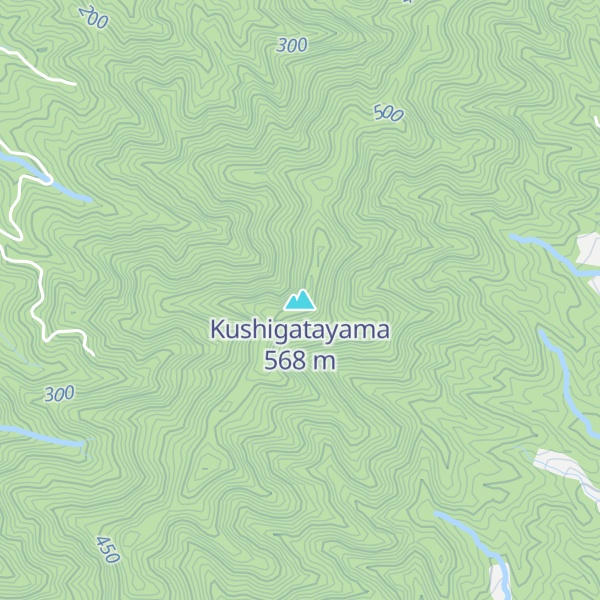 Map of Kushigatayama