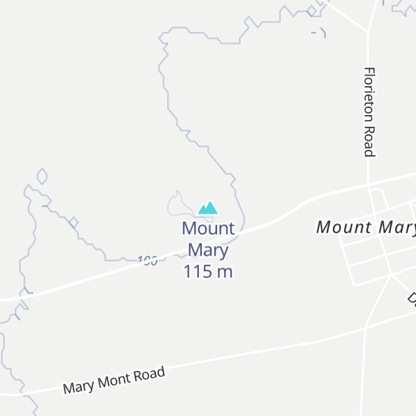 Map of Mount Mary