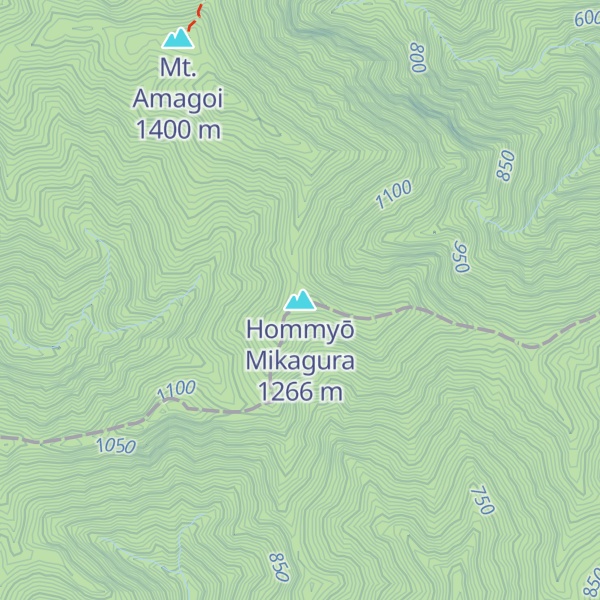 Map of Hommyō Mikagura