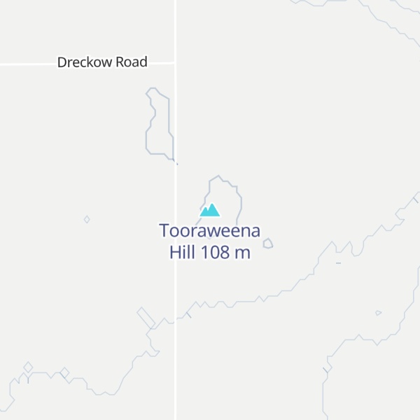 Map of Tooraweena Hill