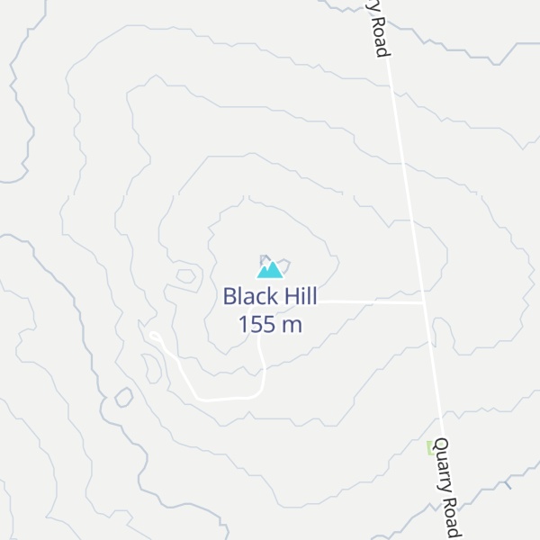 Map of Black Hill