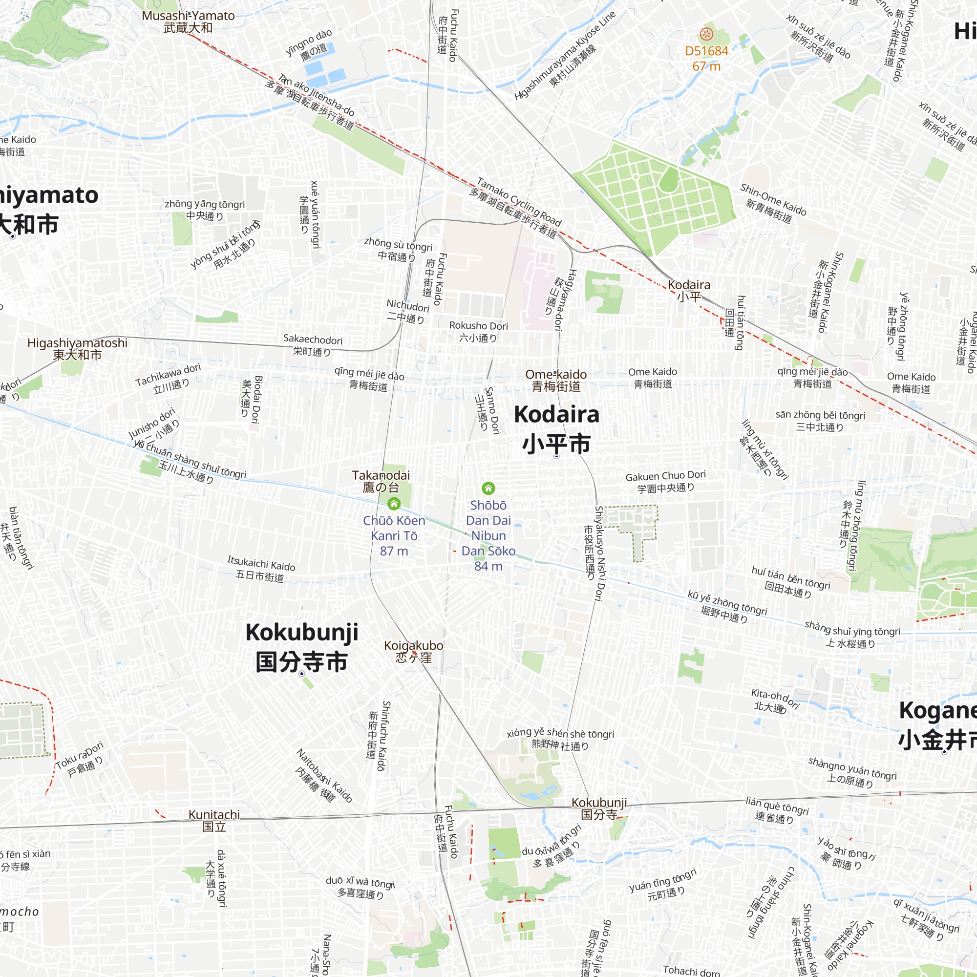 Shōbō Dan Dai Nibun Dan Sōko map