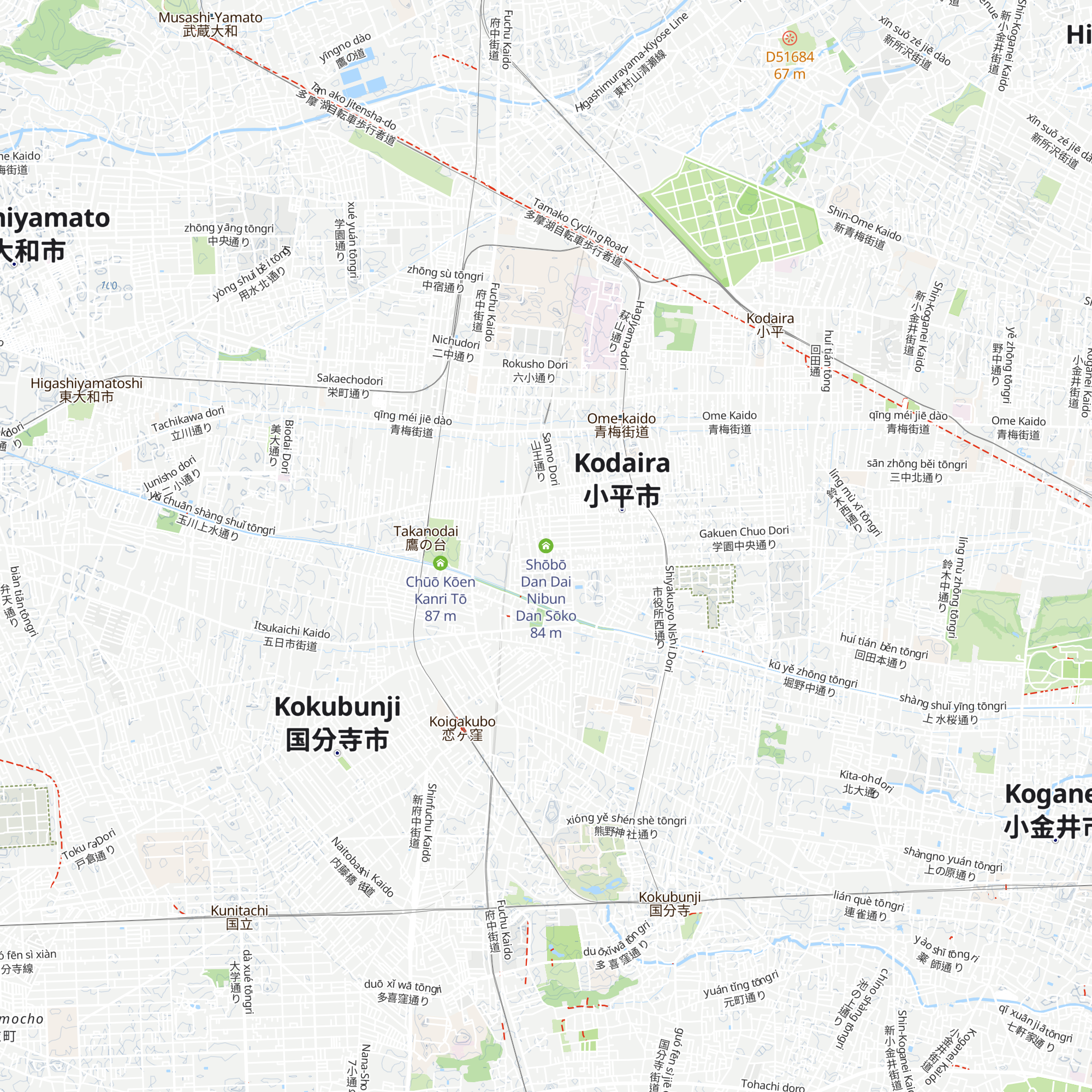 Shōbō Dan Dai Nibun Dan Sōko map