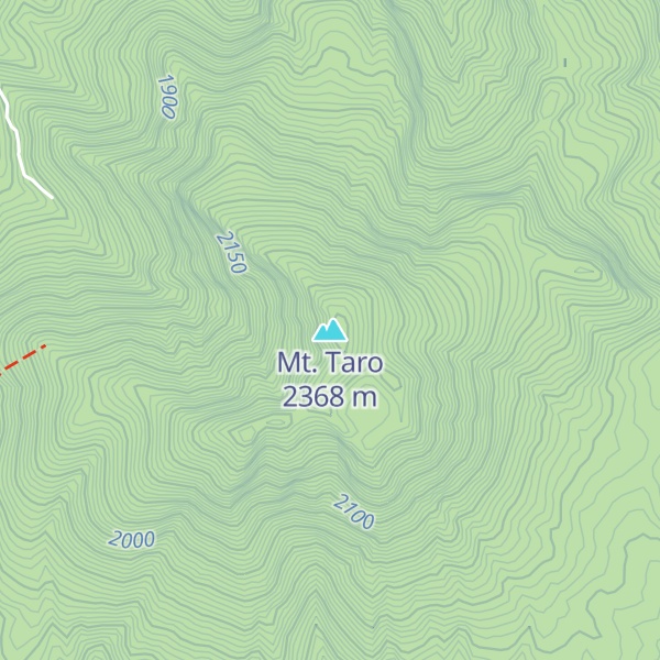 Map of Mt. Taro
