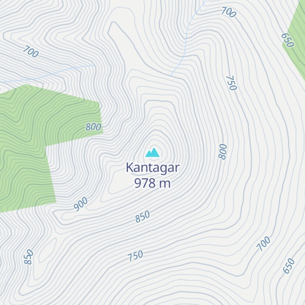 Map of Kantagar
