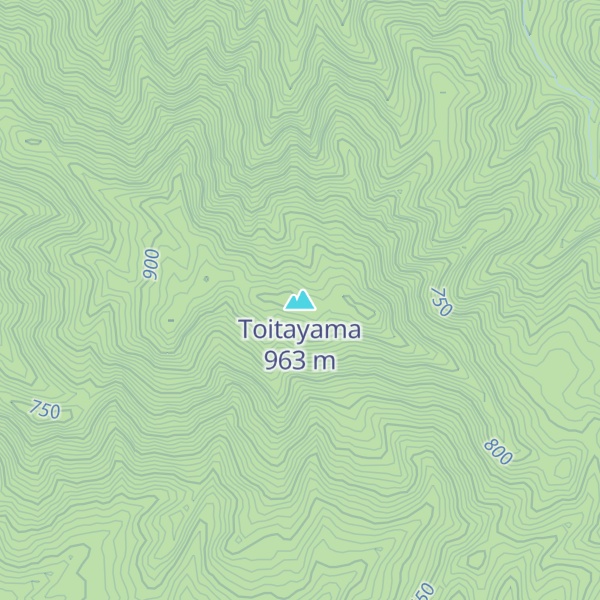 Map of Toitayama