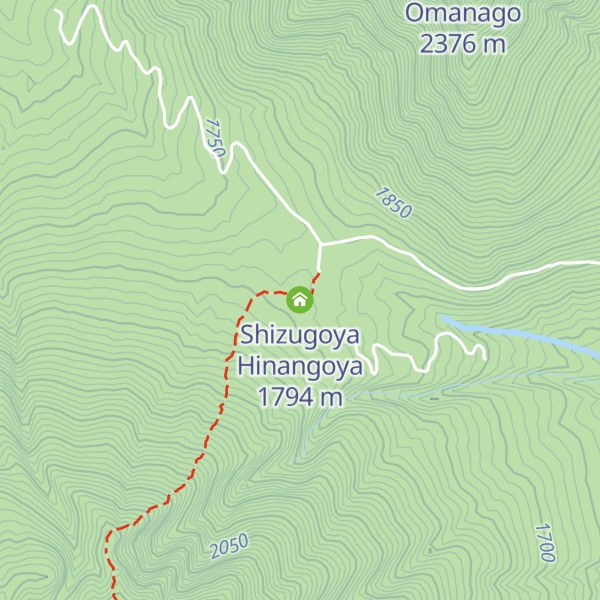 Map of Shizugoya Hinangoya