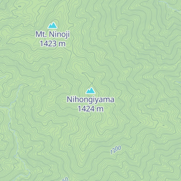 Map of Nihongiyama