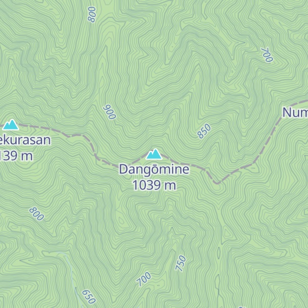 Map of Dangōmine