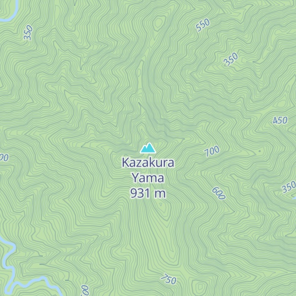 Map of Kazakura Yama