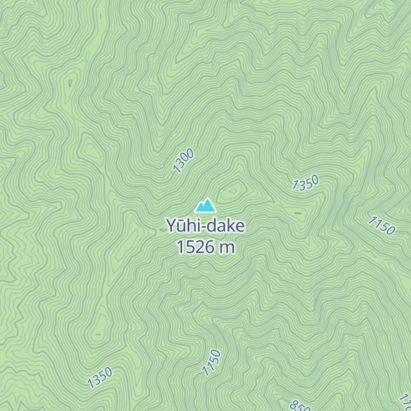 Map of Yūhi-dake