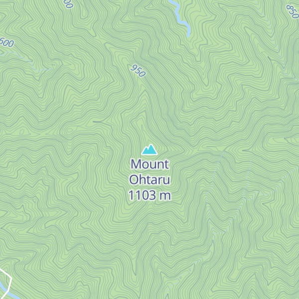 Map of Mount Ohtaru