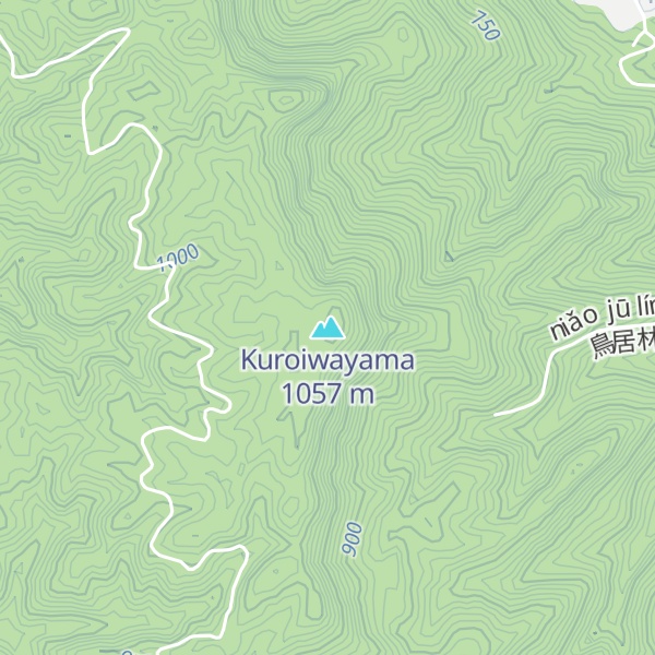 Map of Kuroiwayama