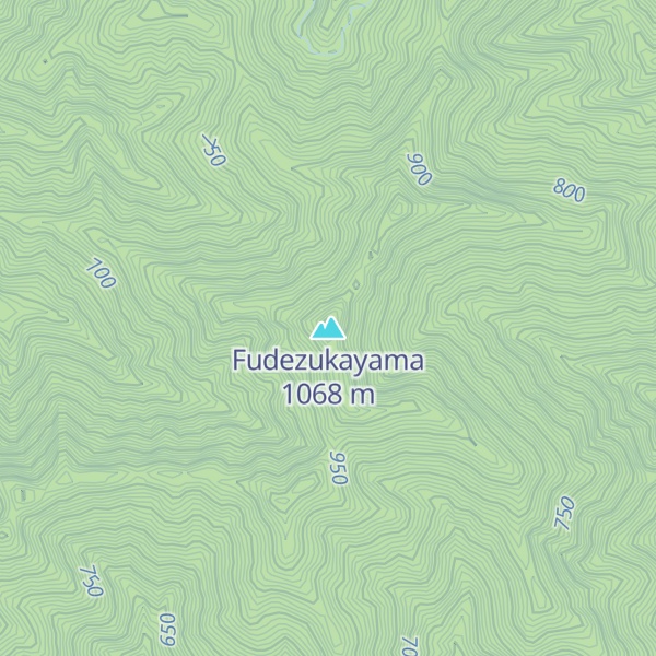 Map of Fudezukayama