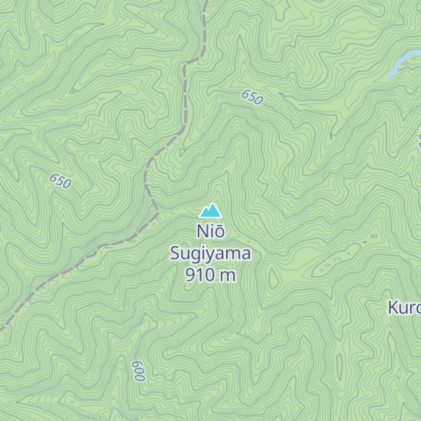 Map of Niō Sugiyama