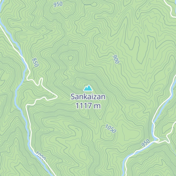 Map of Sankaizan
