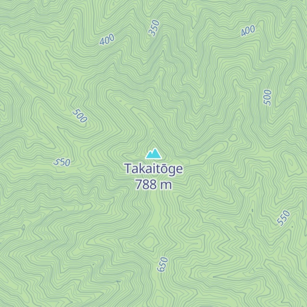 Map of Takaitōge