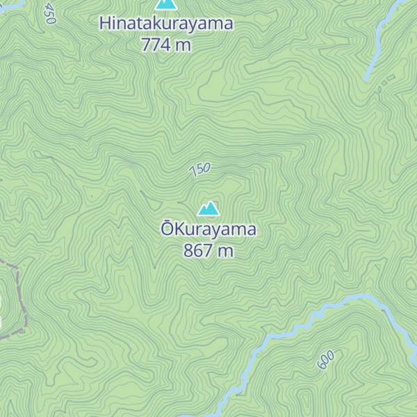 Map of ŌKurayama