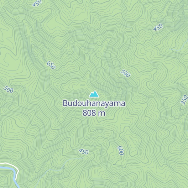 Map of Budouhanayama
