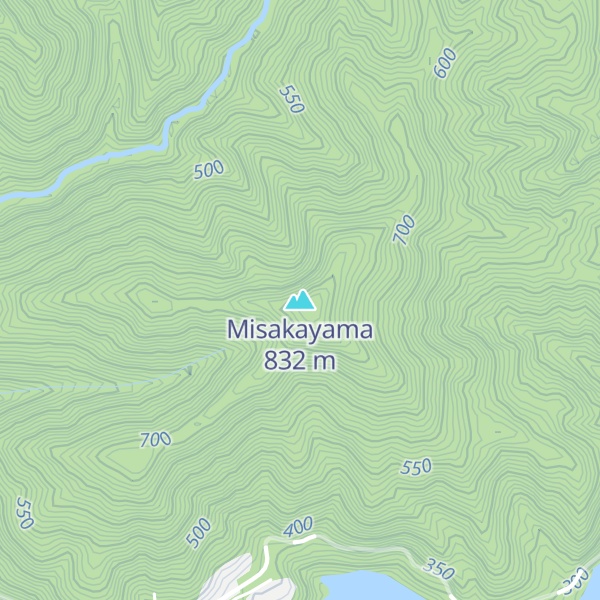 Map of Misakayama