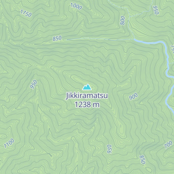 Map of Jikkiramatsu