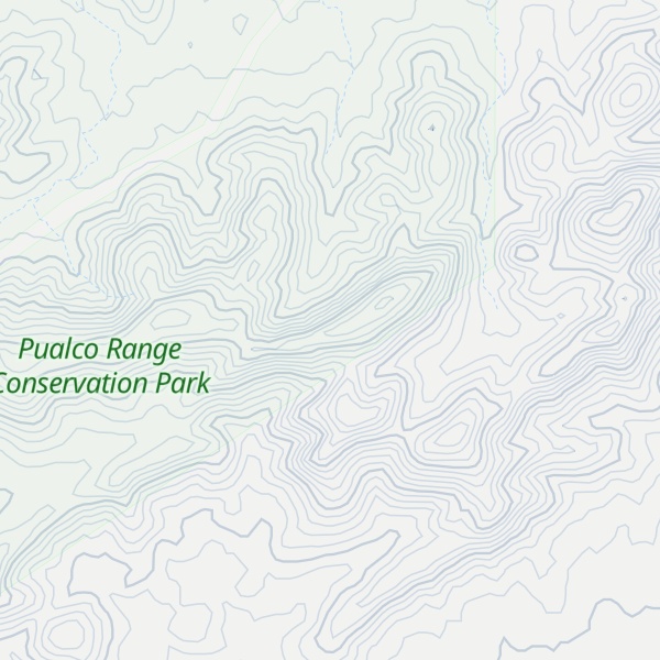 Map of Pualco Hill