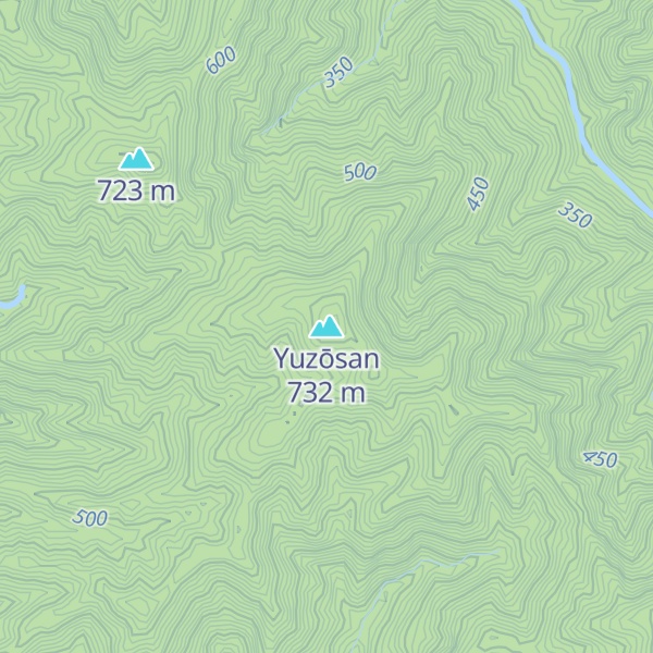 Map of Yuzōsan