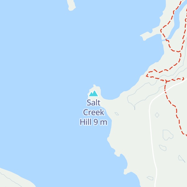 Map of Salt Creek Hill