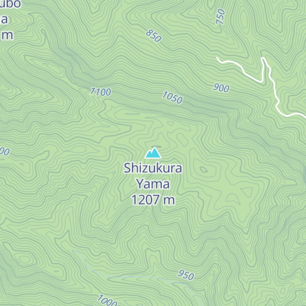 Map of Shizukura Yama