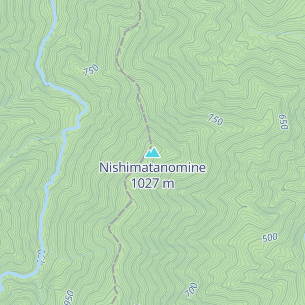 Map of Nishimatanomine