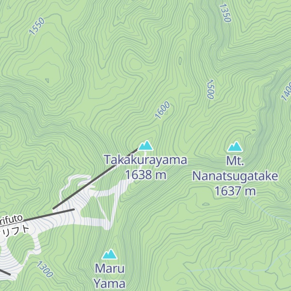 Map of Takakurayama
