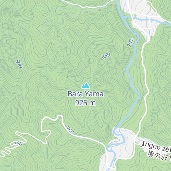 Map of Bara Yama