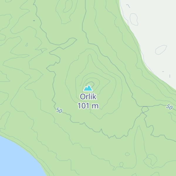 Map of Orlik