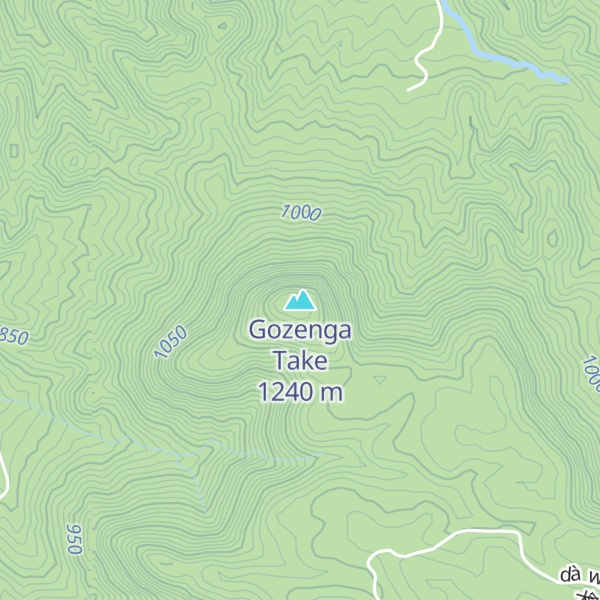 Map of Gozenga Take