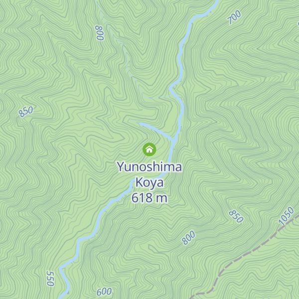 Map of Yunoshima Koya