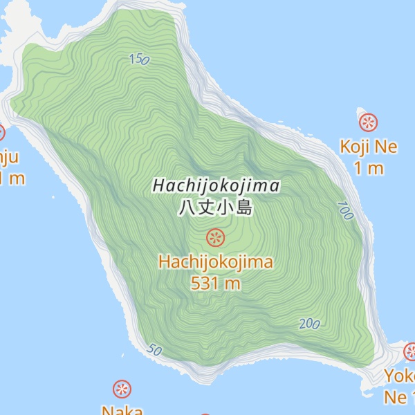 Map of Mt. Otaira