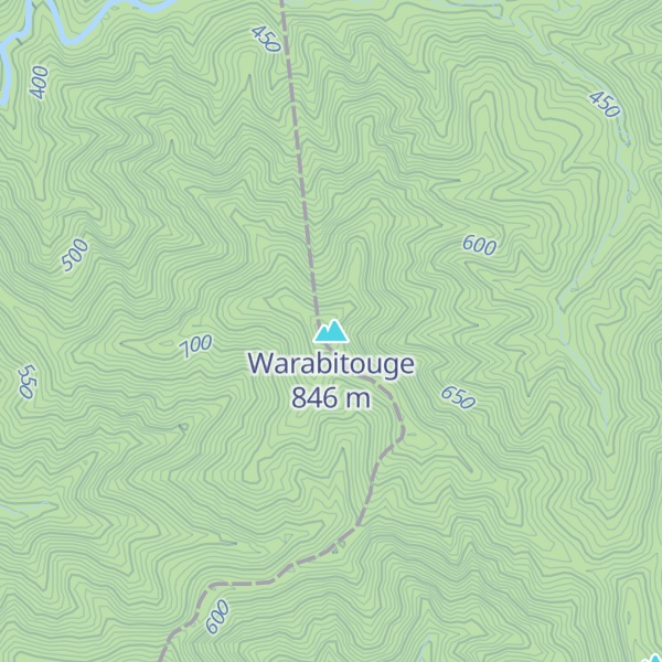Map of Warabitouge