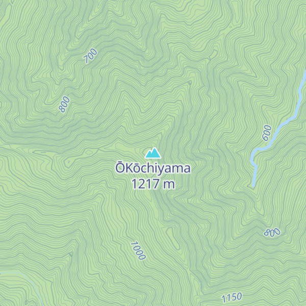Map of ŌKōchiyama