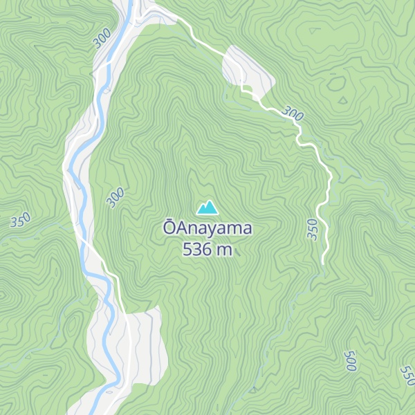 Map of ŌAnayama
