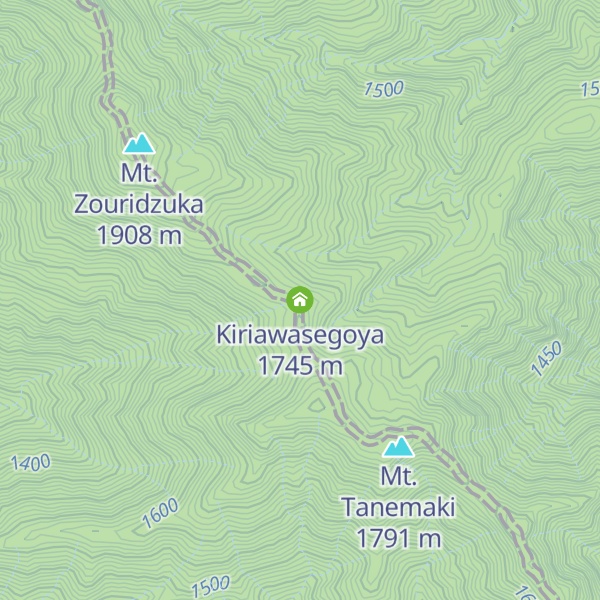 Map of Kiriawasegoya