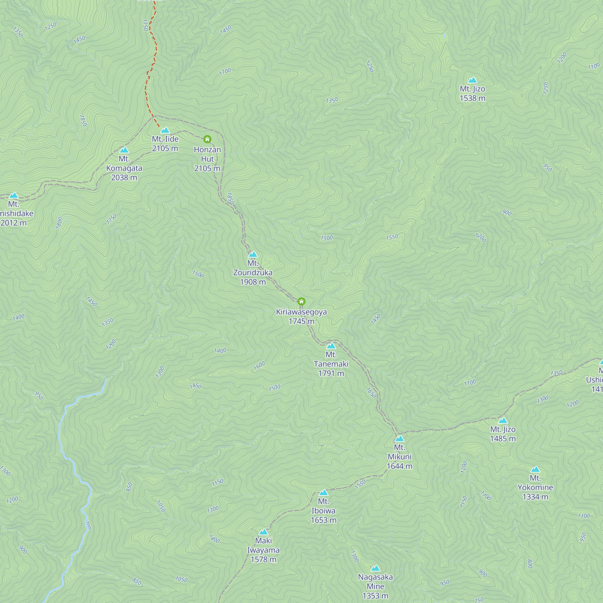 Kiriawasegoya map