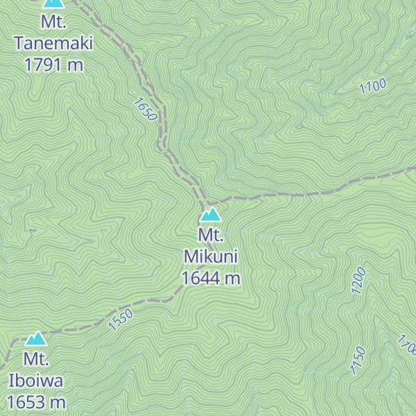 Map of Mikunidakehinangoya
