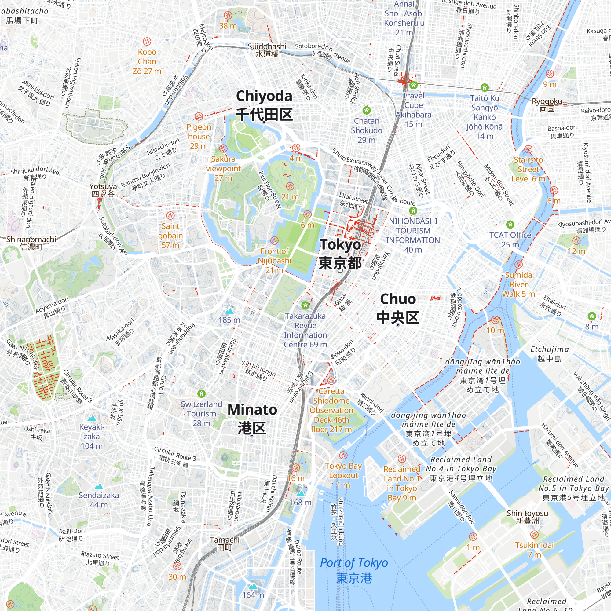 Takarazuka Revue Information Centre map