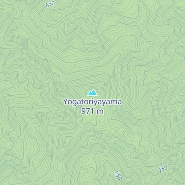 Map of Yogatoriyayama