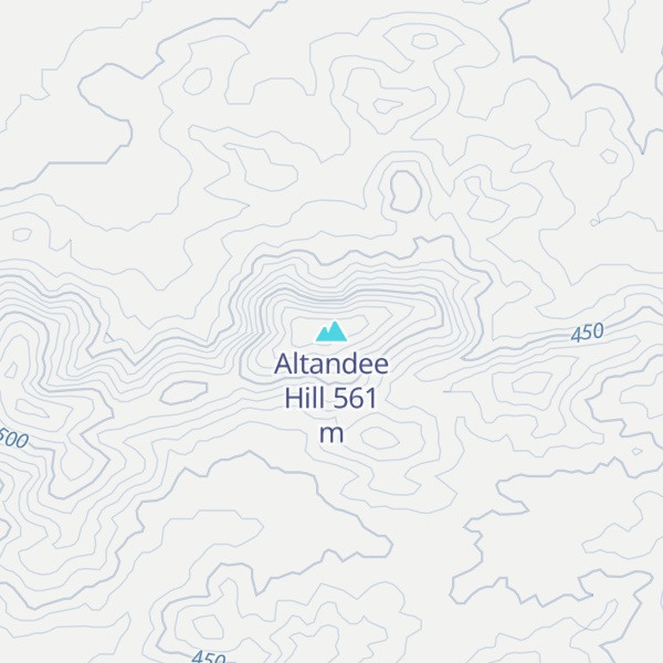 Map of Altandee Hill
