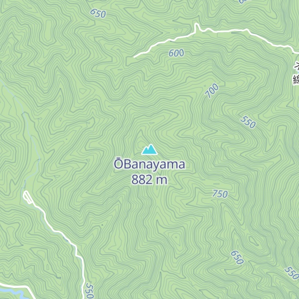 Map of ŌBanayama